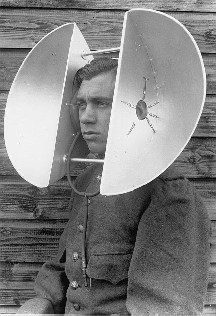 parabolic dish as ears